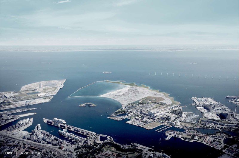 Visualisering af Lynetteholm